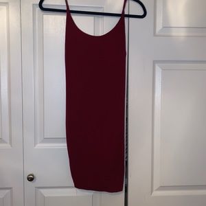 Mini backless dress